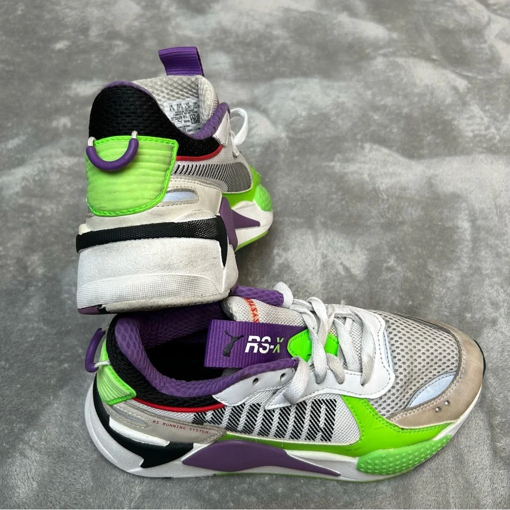 Puma Buzz Lightyear - Puma RS-X Bold‎ Size 5.5C AUTHENTIC DISNEY Running Shoe